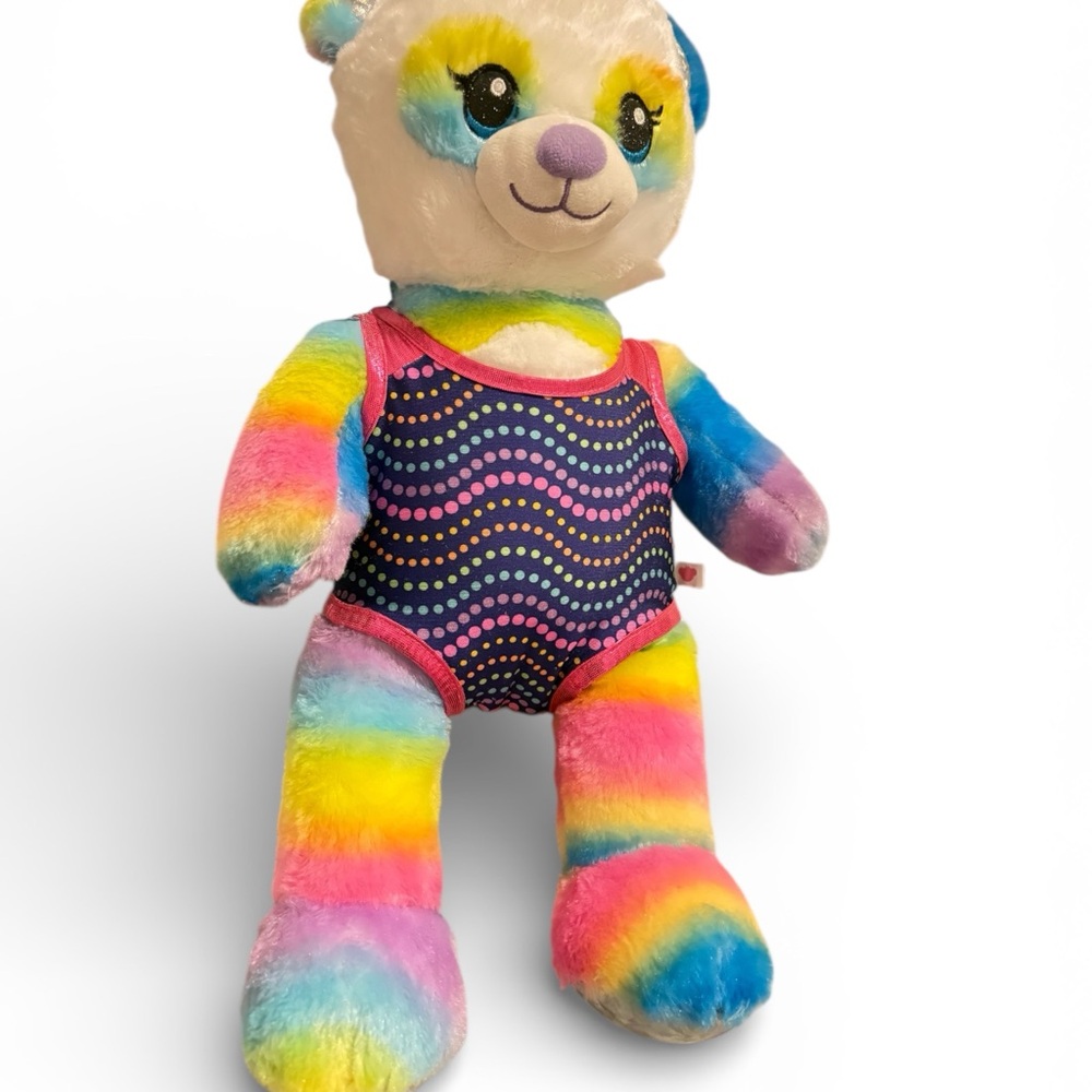 Build-A-Bear Colorful Plush with Swimsuit